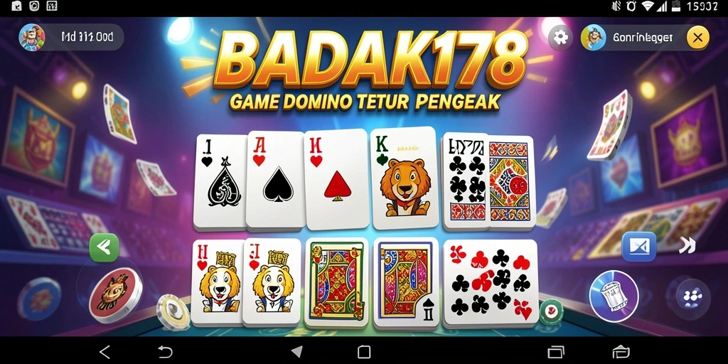 Gameplay seru BADAK178 yang menampilkan strategi domino.