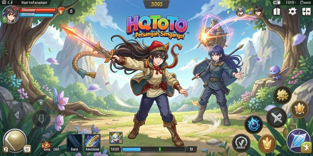 Tampilan menakjubkan dari gameplay HQTOTO yang penuh aksi.