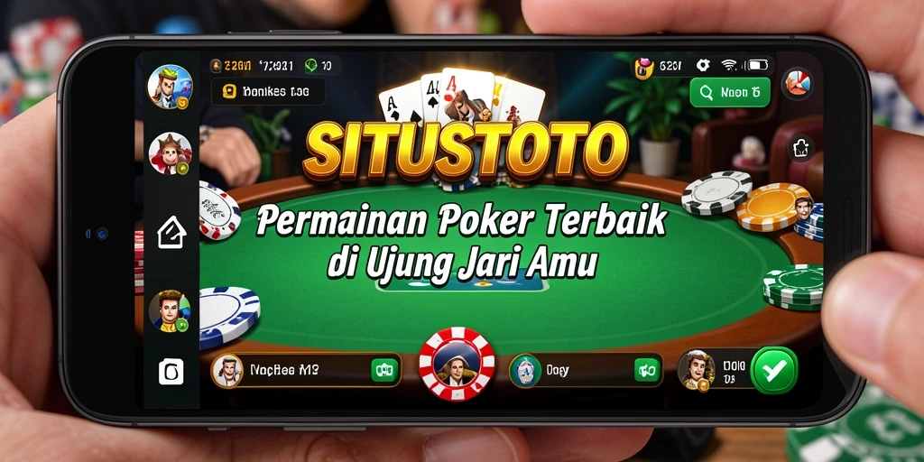 Screenshot gameplay Poker di SITUSTOTO yang menarik.